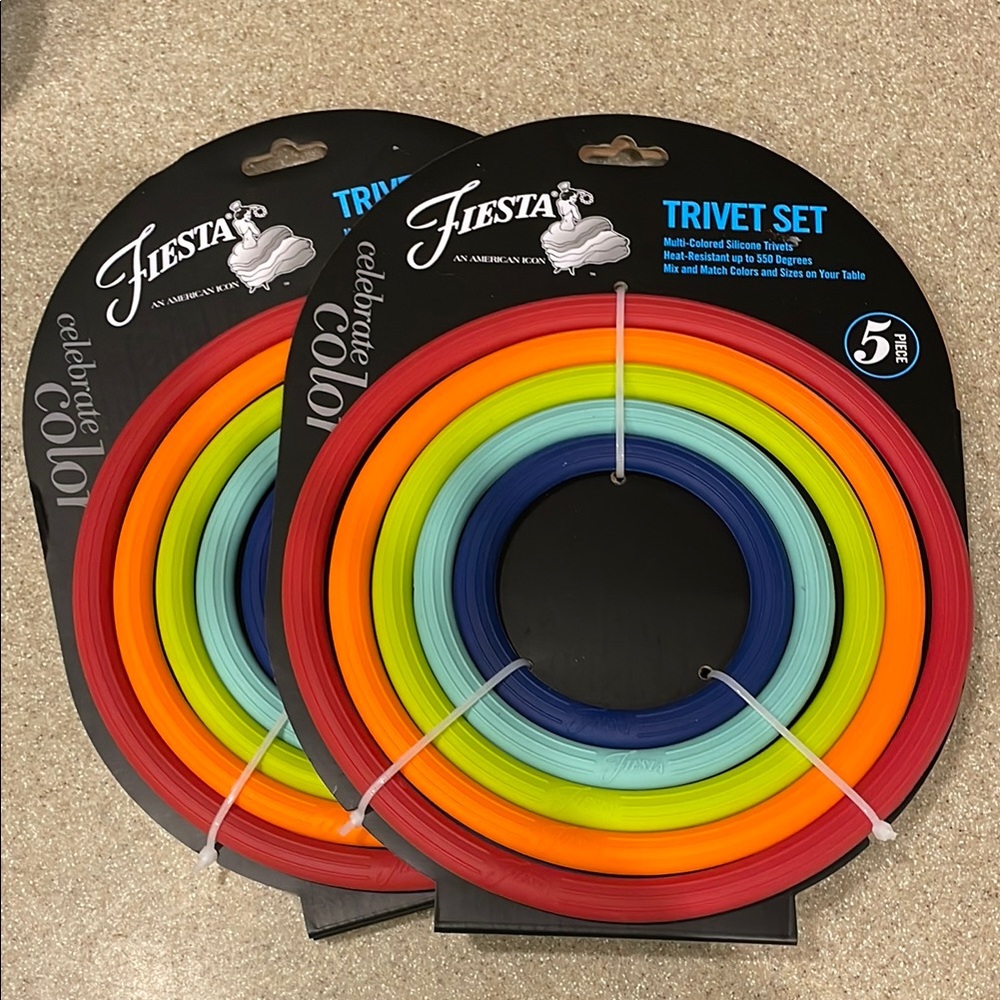 Fiesta trivet set